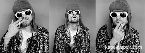 Kurt Cobain facebook kapak fotoğrafı