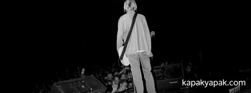 Kurt Cobain facebook kapak fotoğrafı