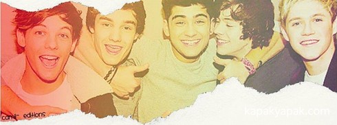 One Direction facebook kapak fotoğrafı