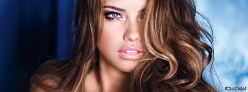 Adriana Lima facebook kapak fotoğrafı