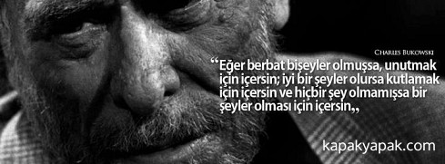 Charles Bukowski - İçersin facebook kapak fotoğrafı